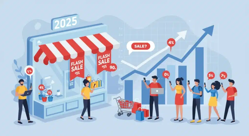 Flash Sale Strategies 2025: 30% Sales Spike