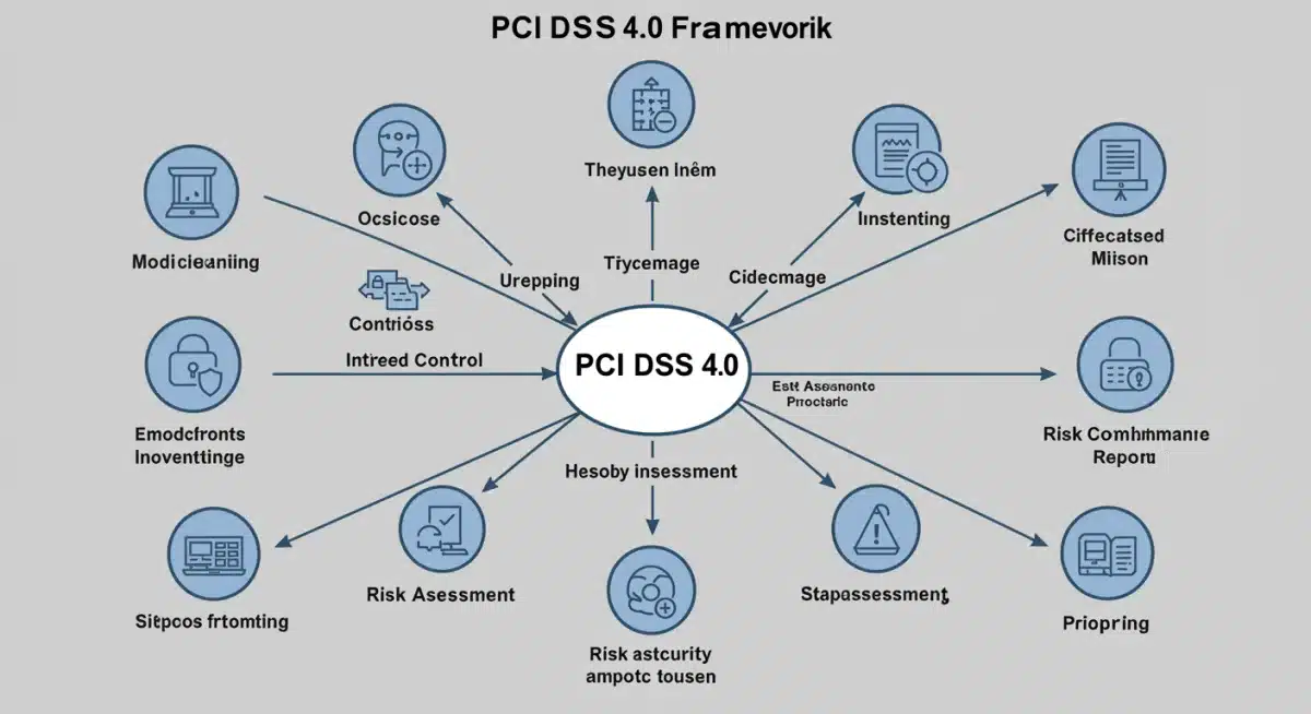 PCI DSS 4.0 framework components and data security